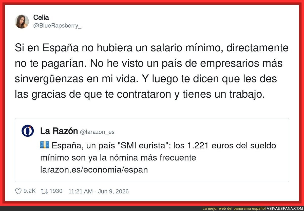 Los empresarios espa&ntilde;oles: "Deber&iacute;as estar agradecido de que te pago en euros"