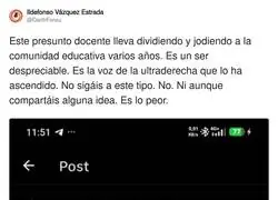 Cuando alguien escribe tres p&aacute;rrafos para justificar lo injustificable