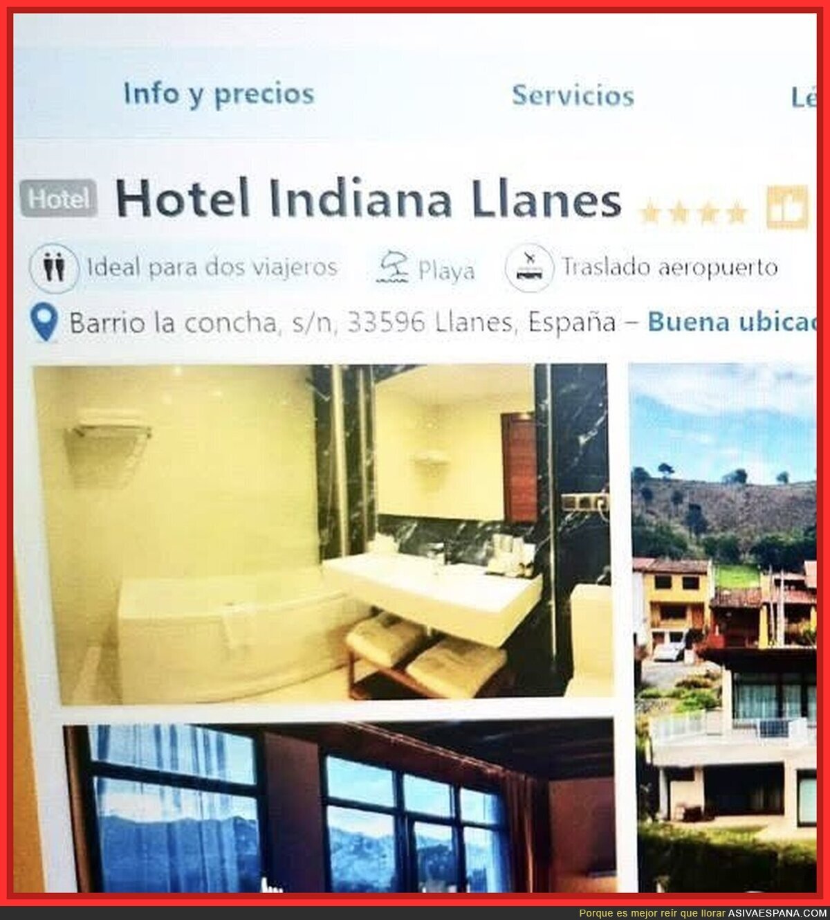 Supieron aprovechar el nombre del pueblo a lo grande