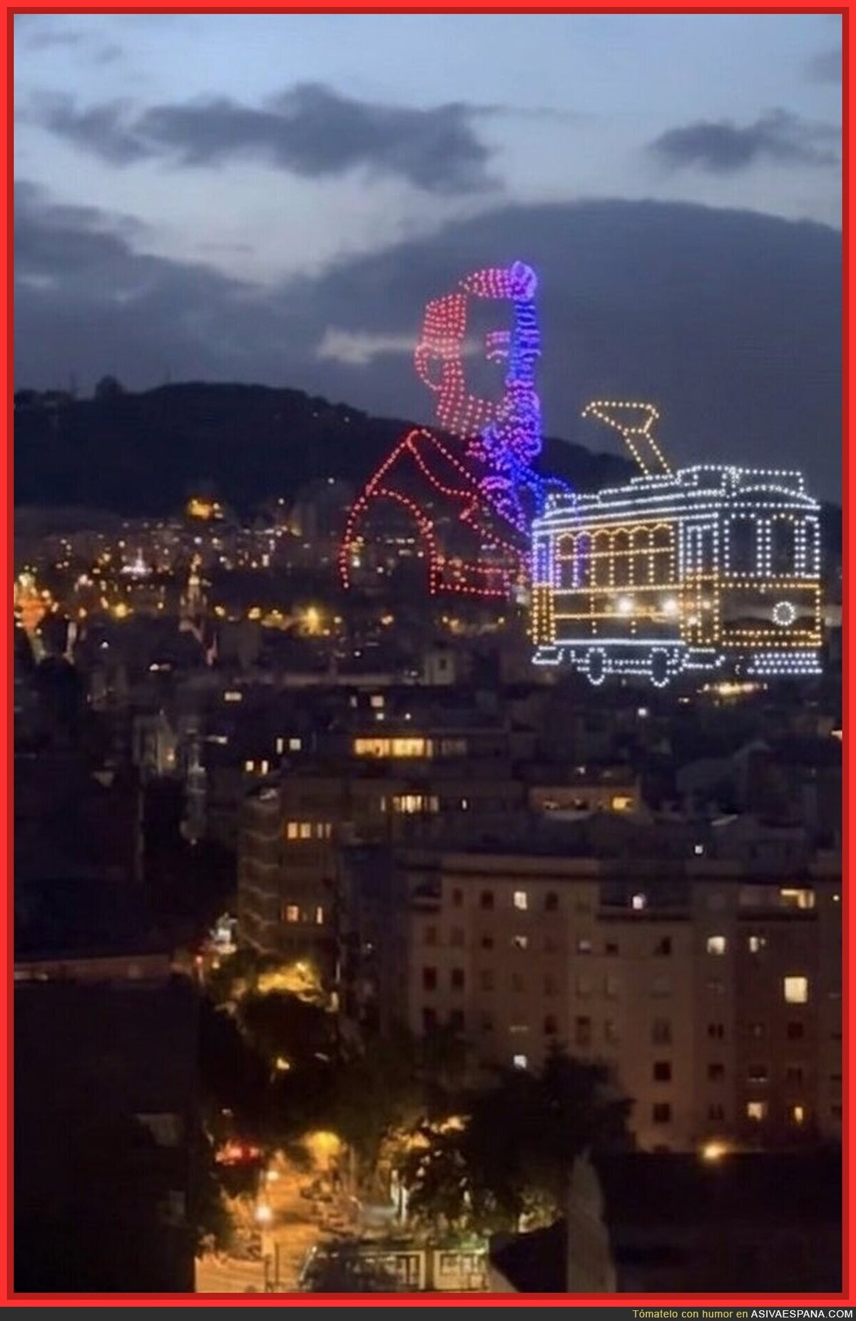 Impresionante el homenaje a Gaud&iacute;