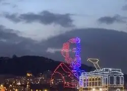 Impresionante el homenaje a Gaud&iacute;