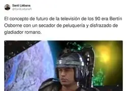 Cuando te dicen que la ciencia ficci&oacute;n de los 90 era visionaria y resulta que era solo Berlin Osborne en el Carrefour