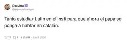 Cuando te enteras que el Vaticano se ha modernizado
