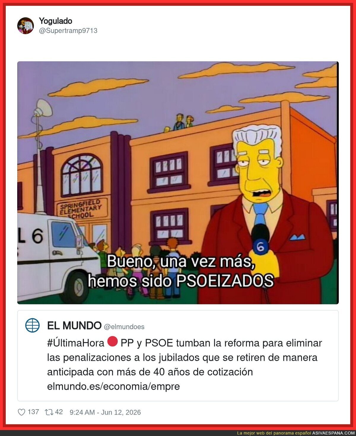 Bueno, otra reforma m&aacute;s y ya veremos si esta vez no nos la cuelan doblada