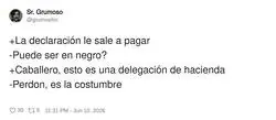 Cuando la Hacienda te pilla