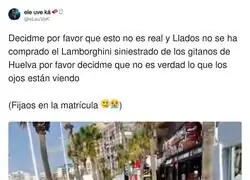 Llados comprando el lambo reventado
