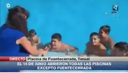 Hoy se cumplen 11 a&ntilde;os de este momento hist&oacute;rico en una piscina de Teruel: "La tranquilidad es lo que m&aacute;s se busca"