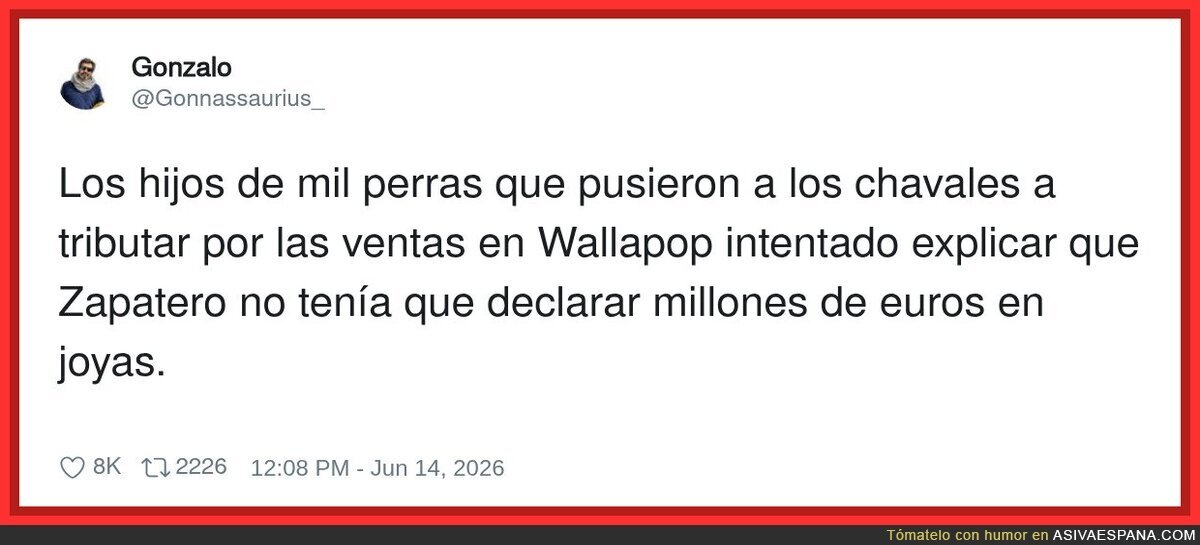 Unos tanto y otros tan poco