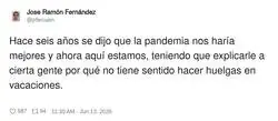 Y la gente sigue sin pillarlo