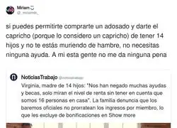 Lo de 14 hijos, &iquest;qu&eacute; locura es?