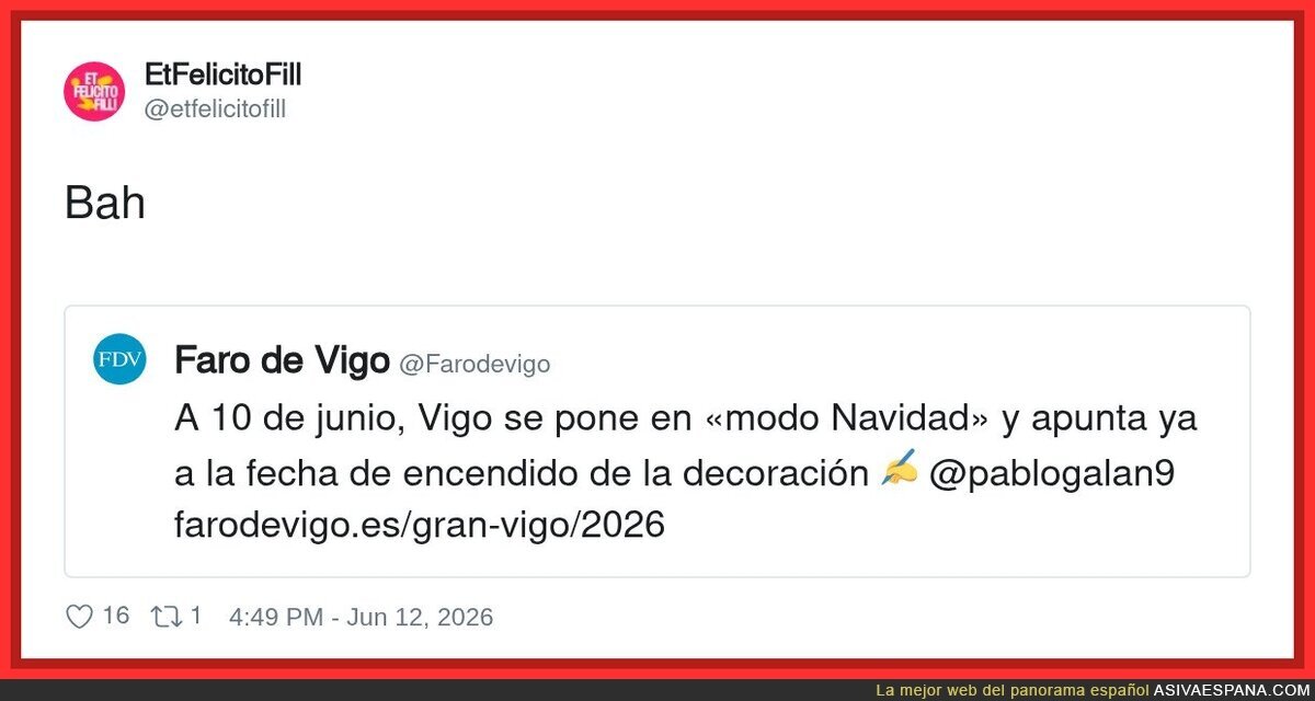 Modo Navidad en junio, qu&eacute; tarde van &iquest;no?