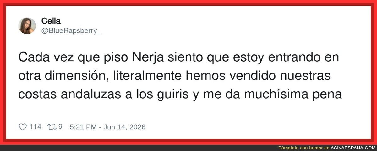 Toda la costa espa&ntilde;ola va a pertenecer a los guiris, y si no, al tiempo