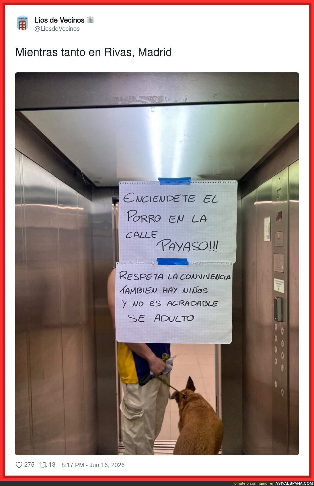 Debe oler que alimenta