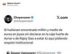 Cuando encuentras pasta pero prefieres dar lecciones de moral por Twitter