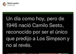 El t&iacute;o que predijo Los Simpson