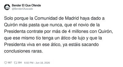 Cuando descubres que tu análisis político tiene más agujeros que el ático de lujo