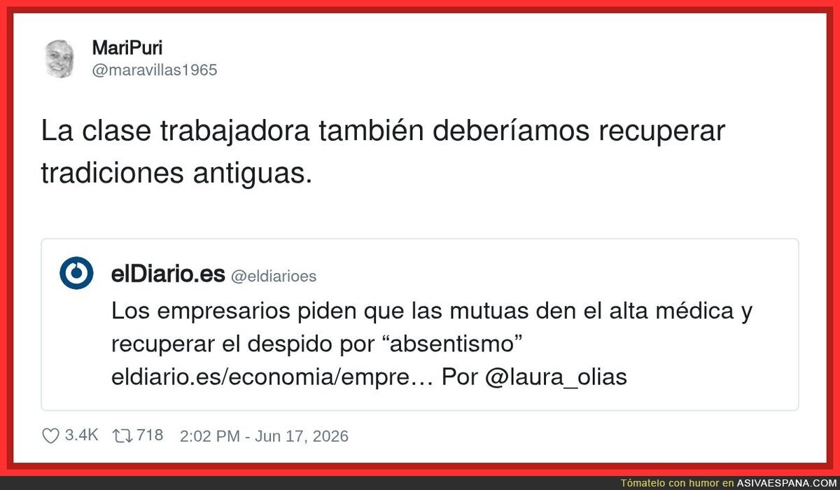 La gente quiere volver a la guillotina