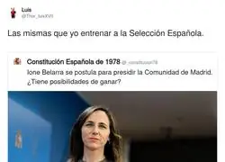 Yo: *respiro* | La Constituci&oacute;n Espa&ntilde;ola: &iquest;tienes posibilidades de ganar?