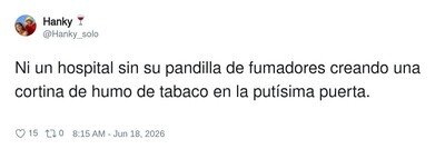 Me da verdadero asco