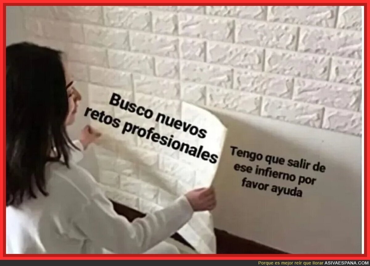 ¿Y por qué está interesado en cambiar de empresa?
