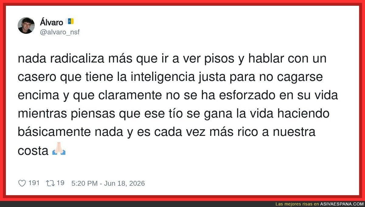A estas alturas, estamos todos ya muy radicalizados