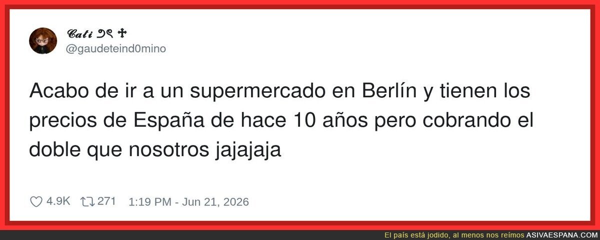 Aqu&iacute; tienen que arder las calles o seguiremos siendo la verg&uuml;enza de Europa