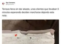La gente tiene muy poca paciencia