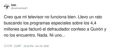 Mi tele est&aacute; rota o alguien est&aacute; comprando noticias