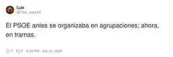 Del partido de los camaradas al partido de los camarillas