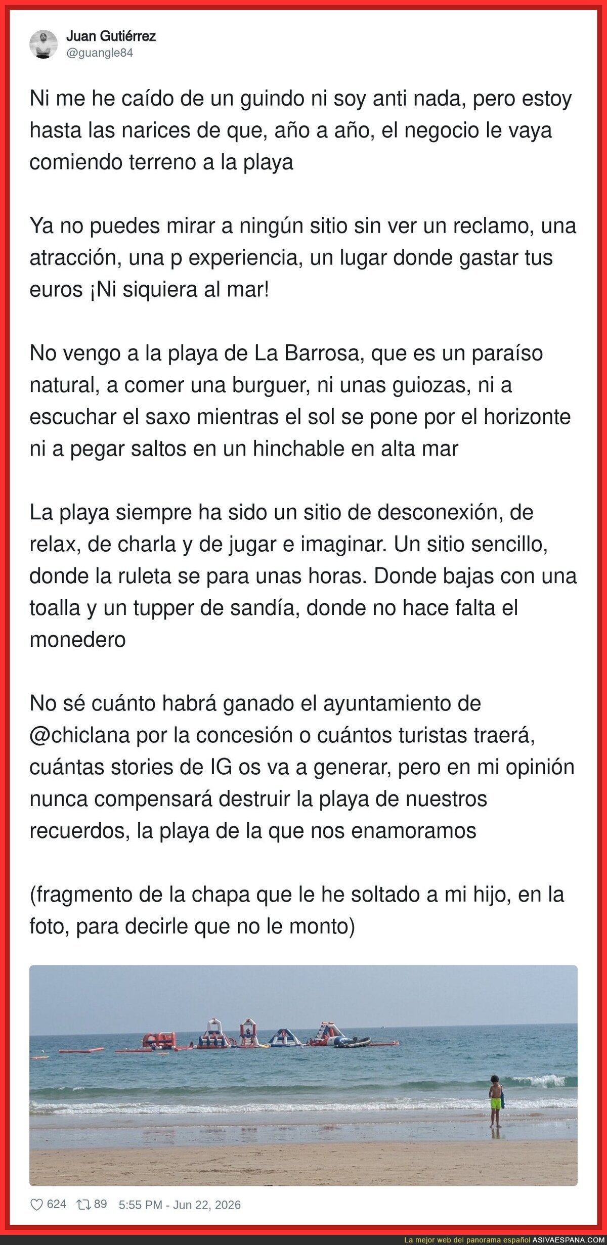 Est&aacute;n reventando la bonita cosa espa&ntilde;ola