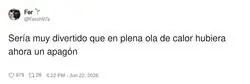Los que tienen aire acondicionado sabr&iacute;an lo que es el verano