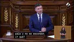 Rufi&aacute;n: "Y el mensaje es delinque, delata y librar&aacute;s"