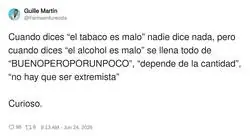La hipocresia tiene un sabor a vermut