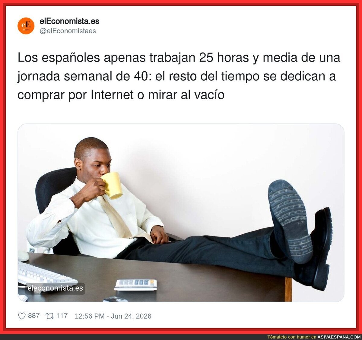 Y a la vez pensando que les pagan poco