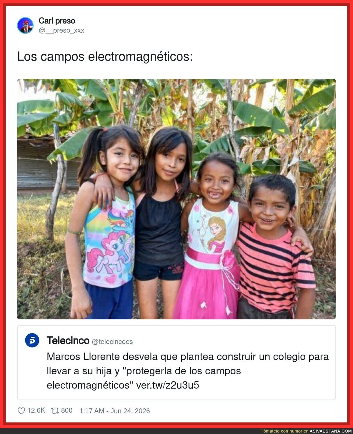 Viendo la foto se entiende mejor lo que busca Llorente
