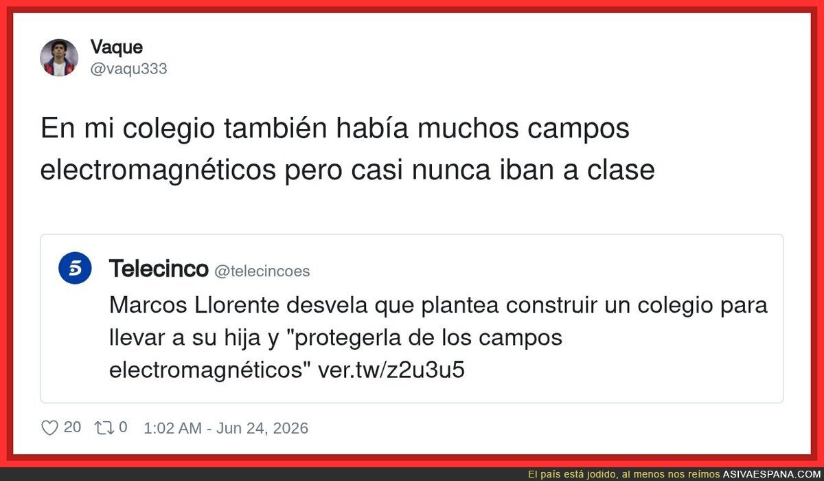 Nada que preocuparse