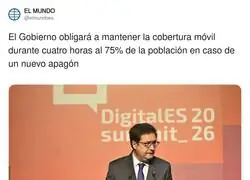 La gente en el apag&oacute;n: *sin bater&iacute;a en el m&oacute;vil a los 20 minutos*