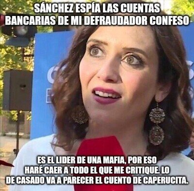 No puedo decir que est&eacute; cuerda, porque igual su defraudador confeso intenta algo dr&aacute;stico