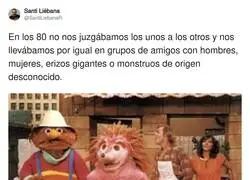 Los 80 eran otros tiempos. Ahora nos juzgamos por el feed de Instagram