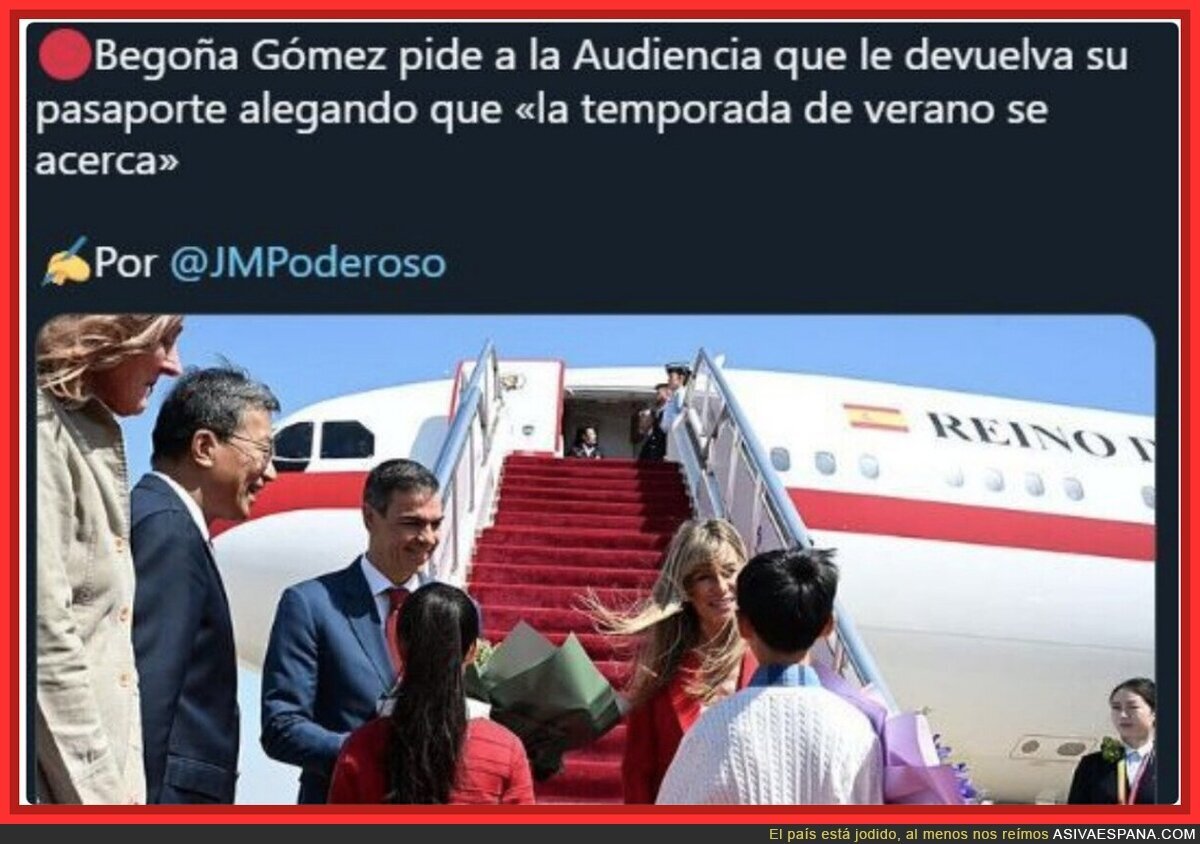 Bego&ntilde;a: 'me voy de vacaciones' | La Audiencia: 'y una mierda'