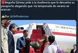 Bego&ntilde;a: 'me voy de vacaciones' | La Audiencia: 'y una mierda'