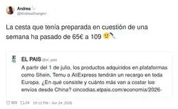 La inflaci&oacute;n: el arte de sorprenderte cuando menos lo esperas, llega a Temu y Shein
