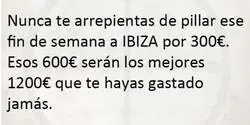 Spoiler: te vas a arrepentir igual, pero con mejor bronceado