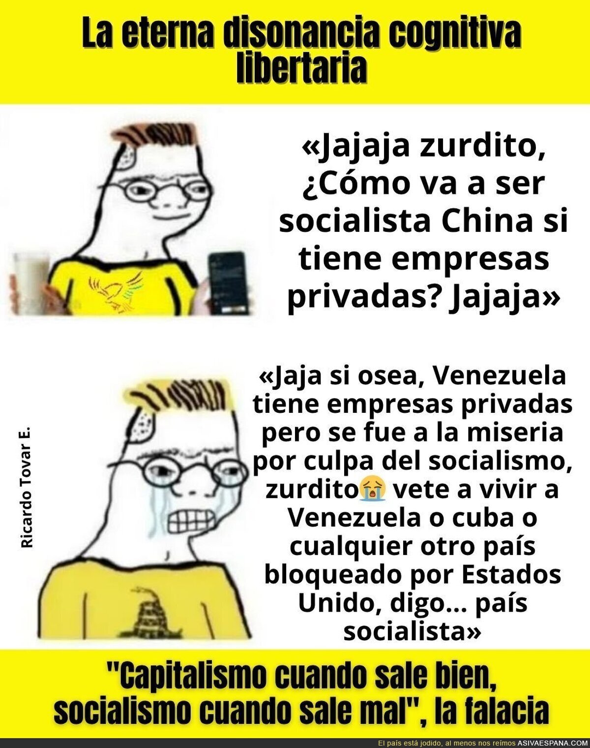 Con estos razonamientos no van a enga&ntilde;ar a nadie