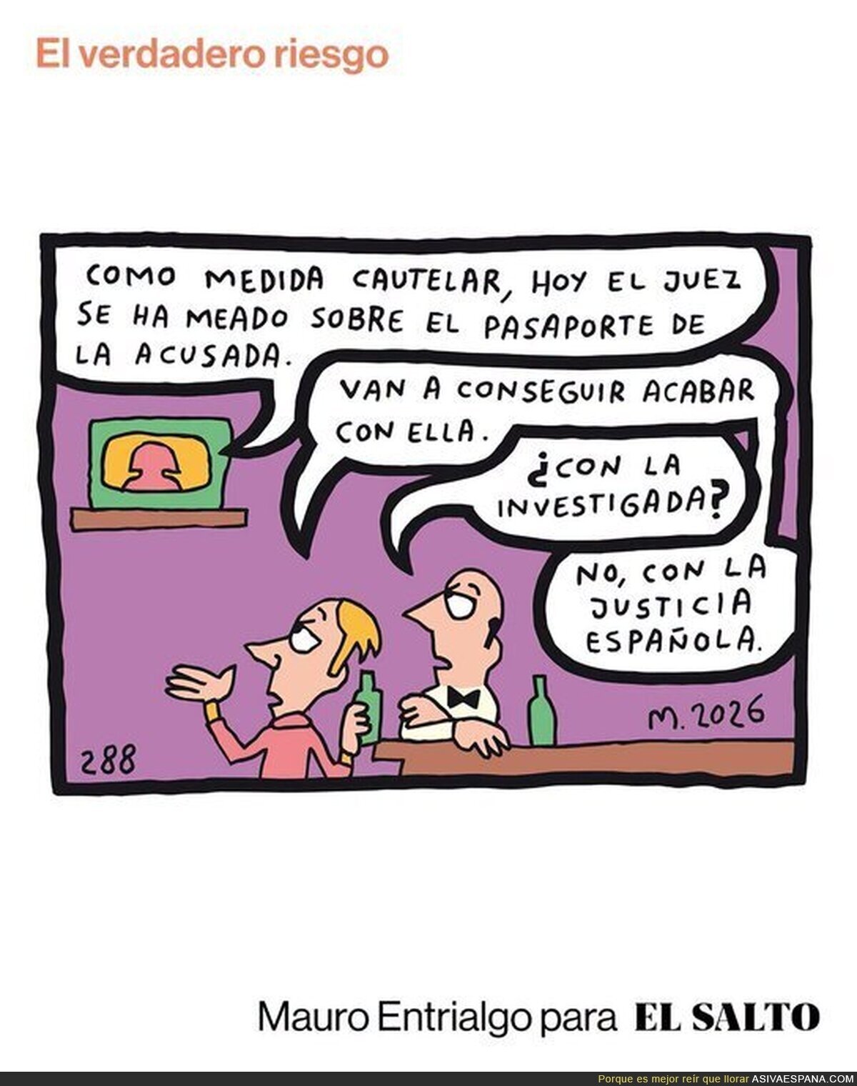 No me extra&ntilde;ar&iacute;a que ocurriera de verdad