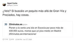 Para qu&eacute; queremos casas cuando podemos tener una isla por el precio de un pisito en Chamber&iacute;