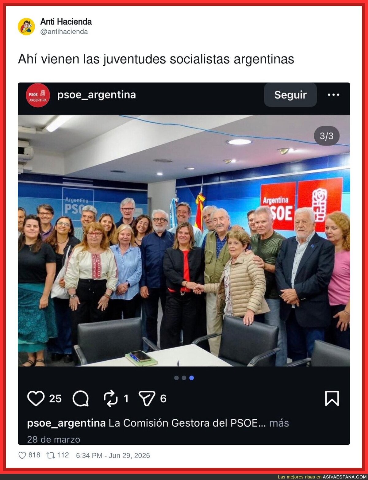 Vaya, parece que les falta gente joven en la foto