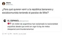 Todo el d&iacute;a llam&aacute;ndonos gallegos y manolos y mueren por venir aqu&iacute;