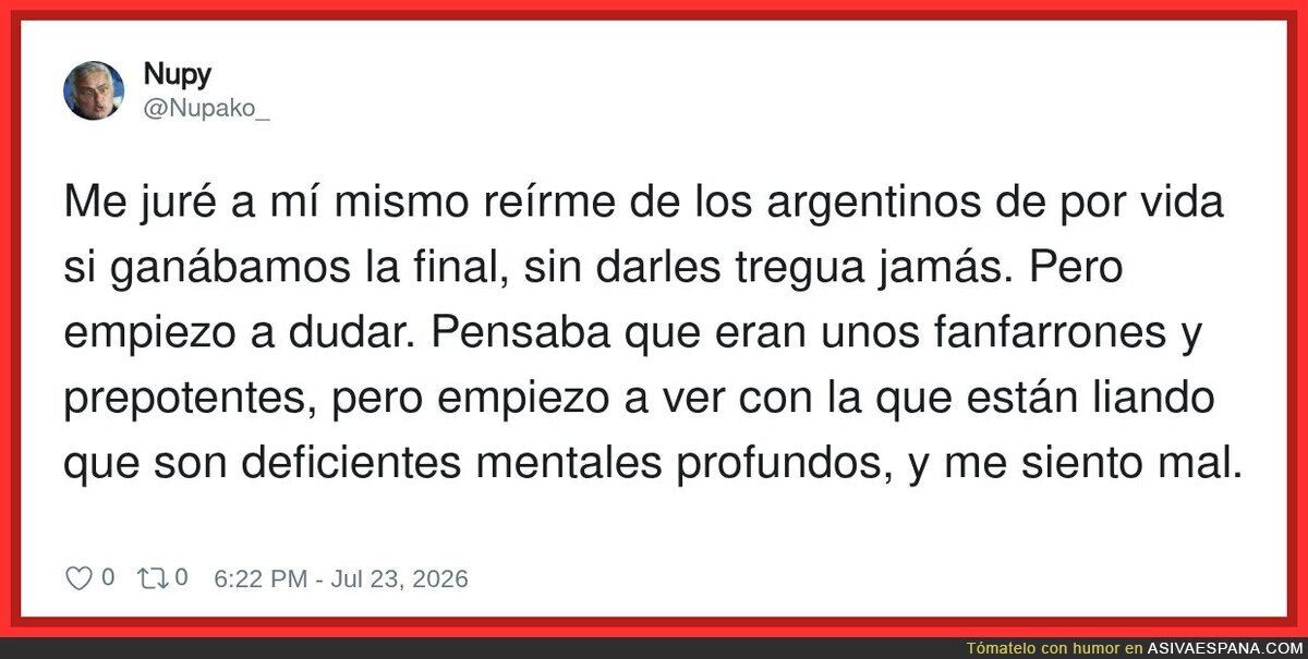 Alg&uacute;n gen defectuoso hay, s&iacute;
