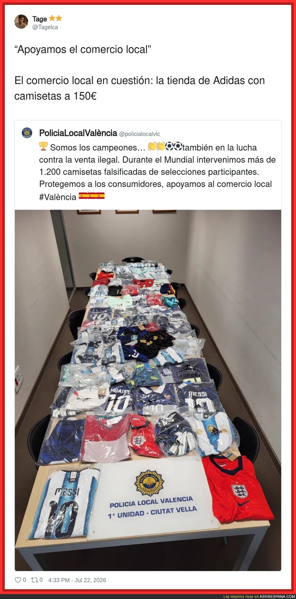 El comercio local no son las megafranquicias de Adidas